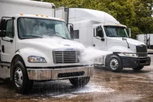 Fleet Vehicle Pressure Washing